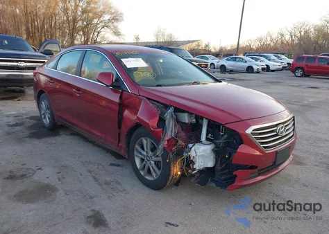 2016 Hyundai Sonata Se z USA, uszkodzony, nr VIN 5NPE24AF4GH303189
